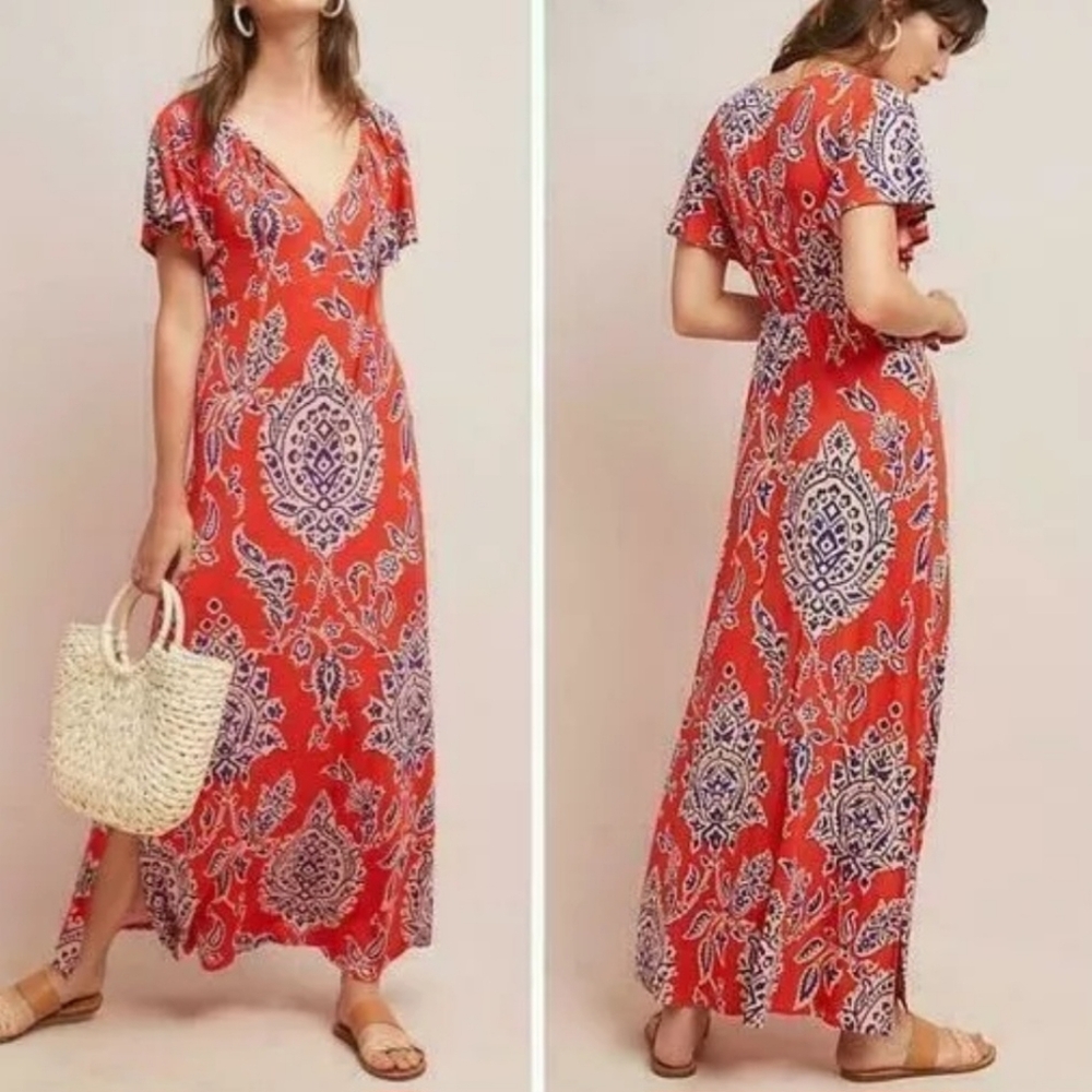 Akemi + Kin (Anthropologie) Correia Maxi Dress